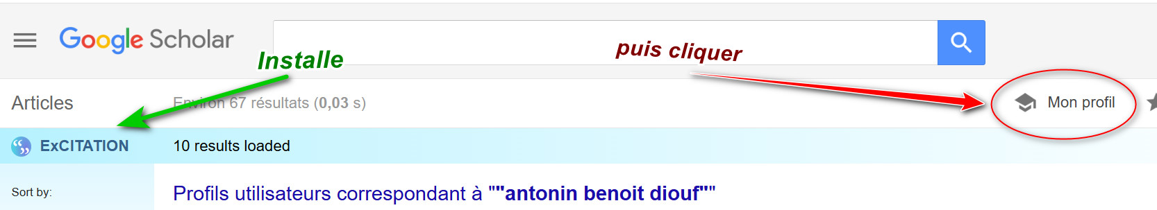 excitation